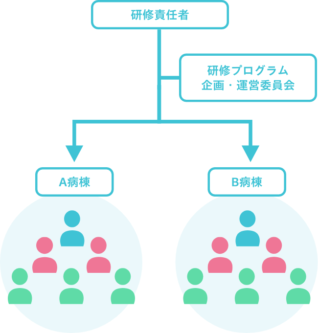 新人教育体制図